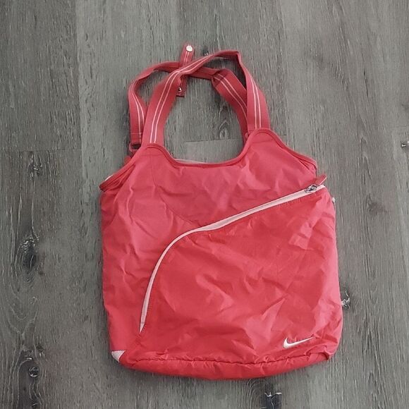 Vintage Nike Pink Women's Tote Bag - Picture 1 of 7